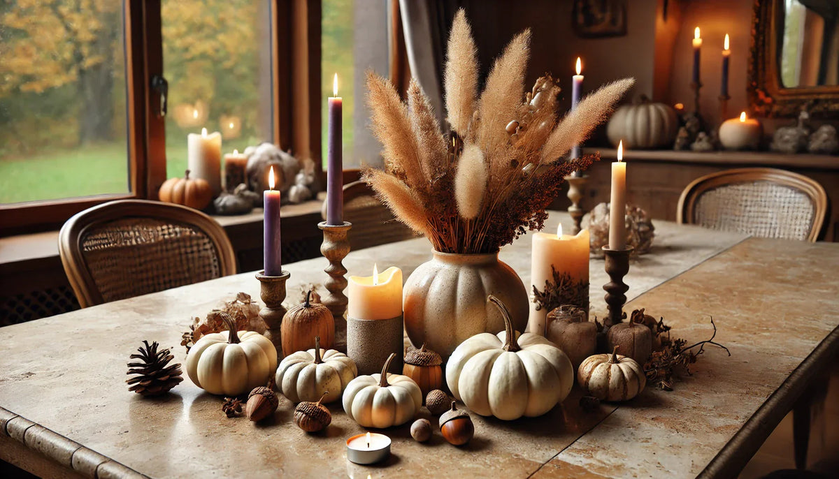 Autumn inspirations - How to decorate my natural stone table