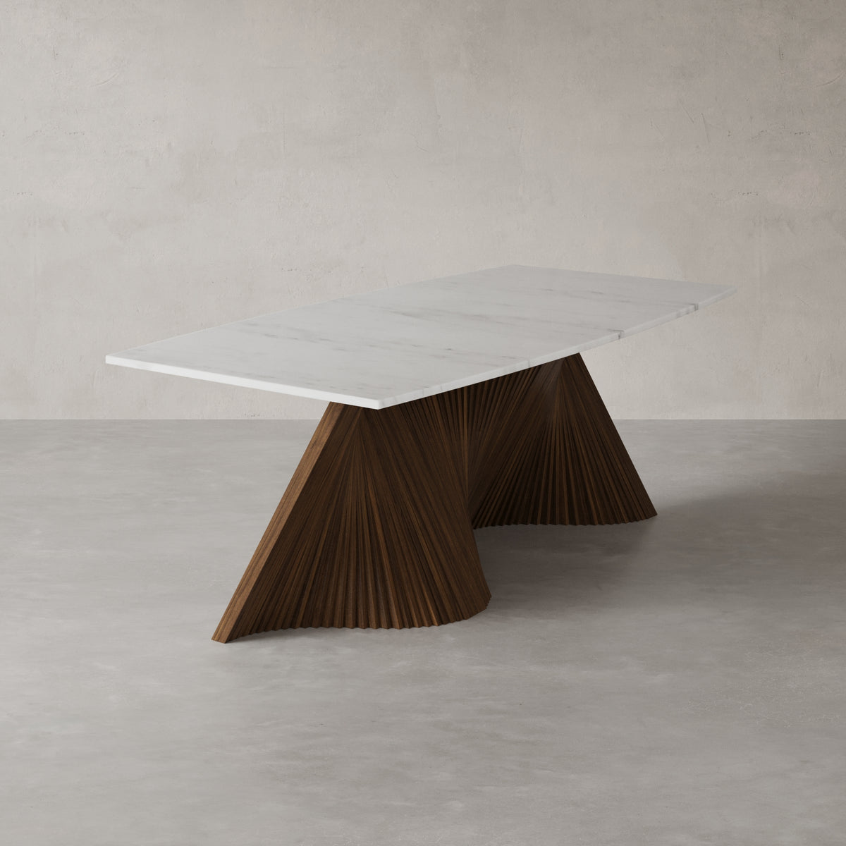 Tunis marble dining table