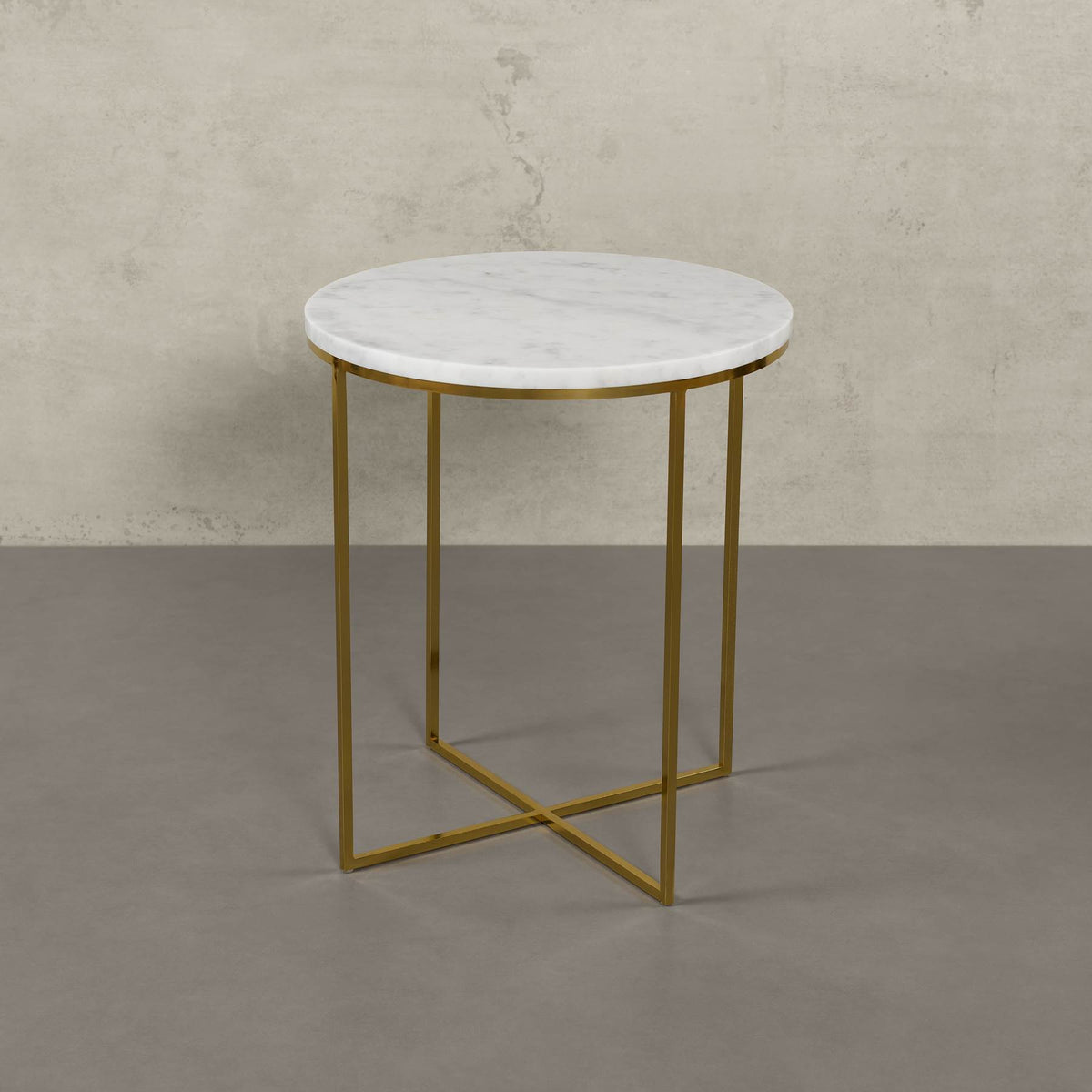 Monte marble side table