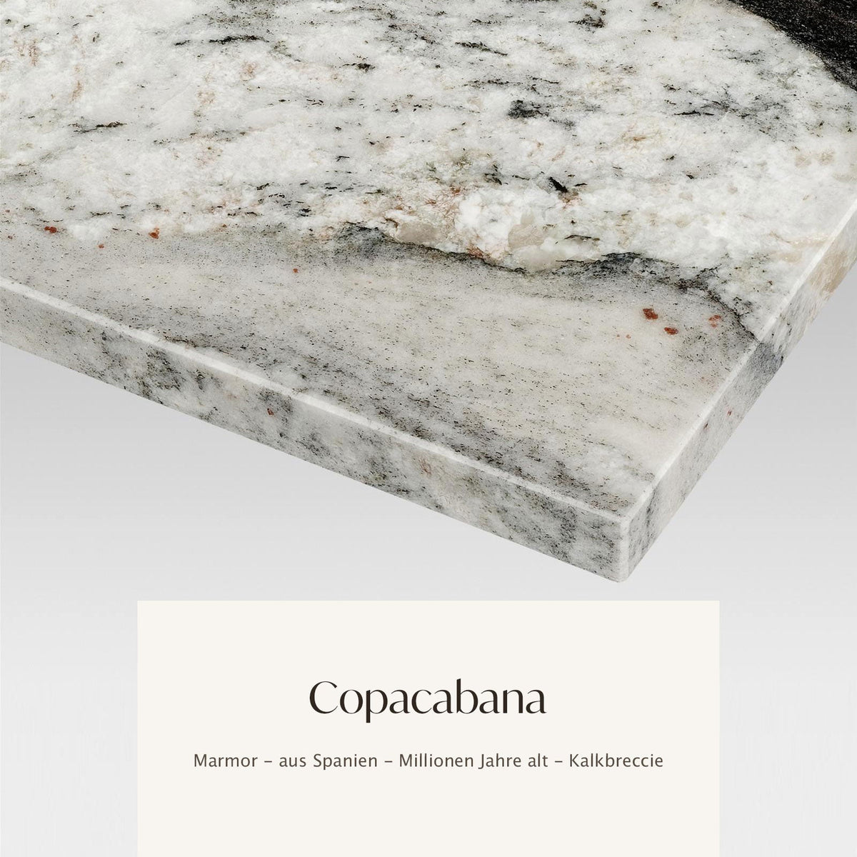 Square marble table top