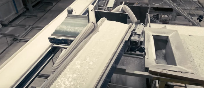 Production of MAGNA glass ceramics