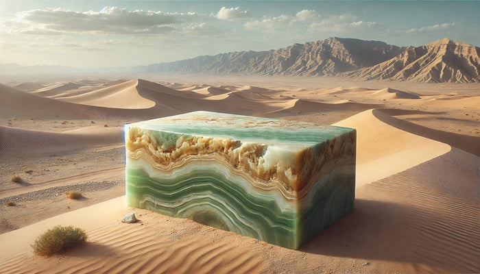 The Green Onyx in the Spotlight - The Beauty from Iran 
