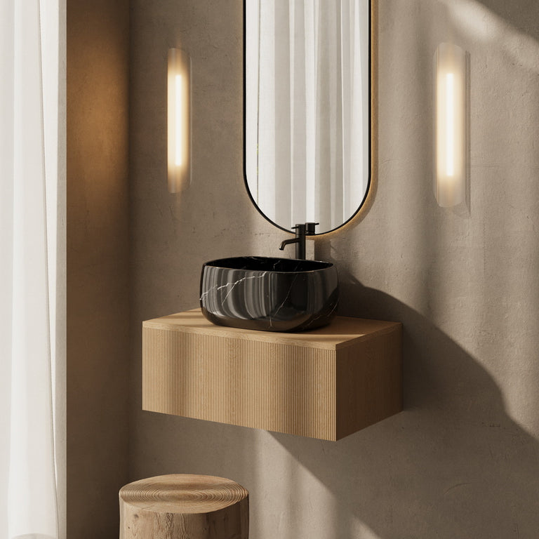 Lade das Bild in den Galerie-Viewer, Black Sea Marmor Waschbecken
