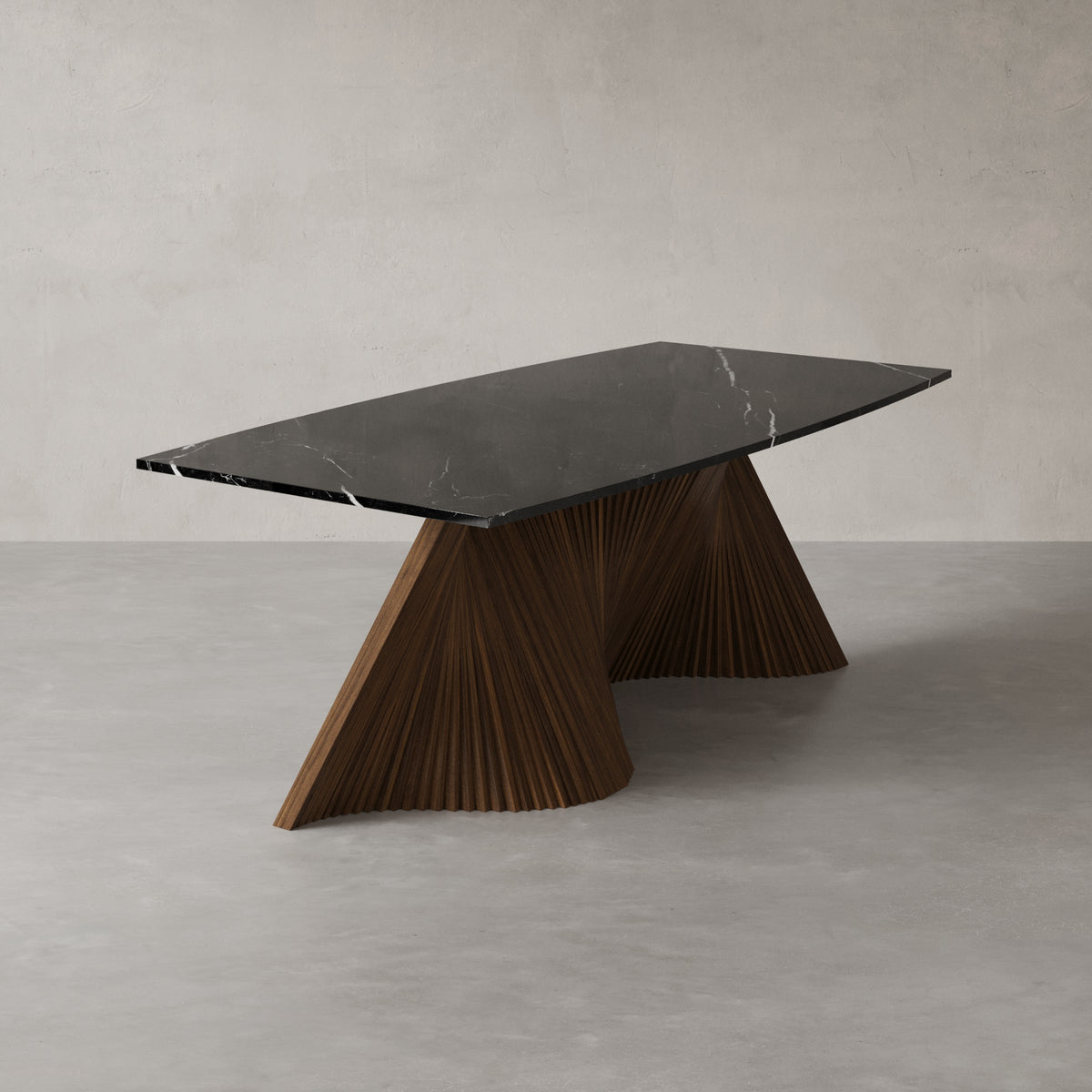 Tunis marble dining table