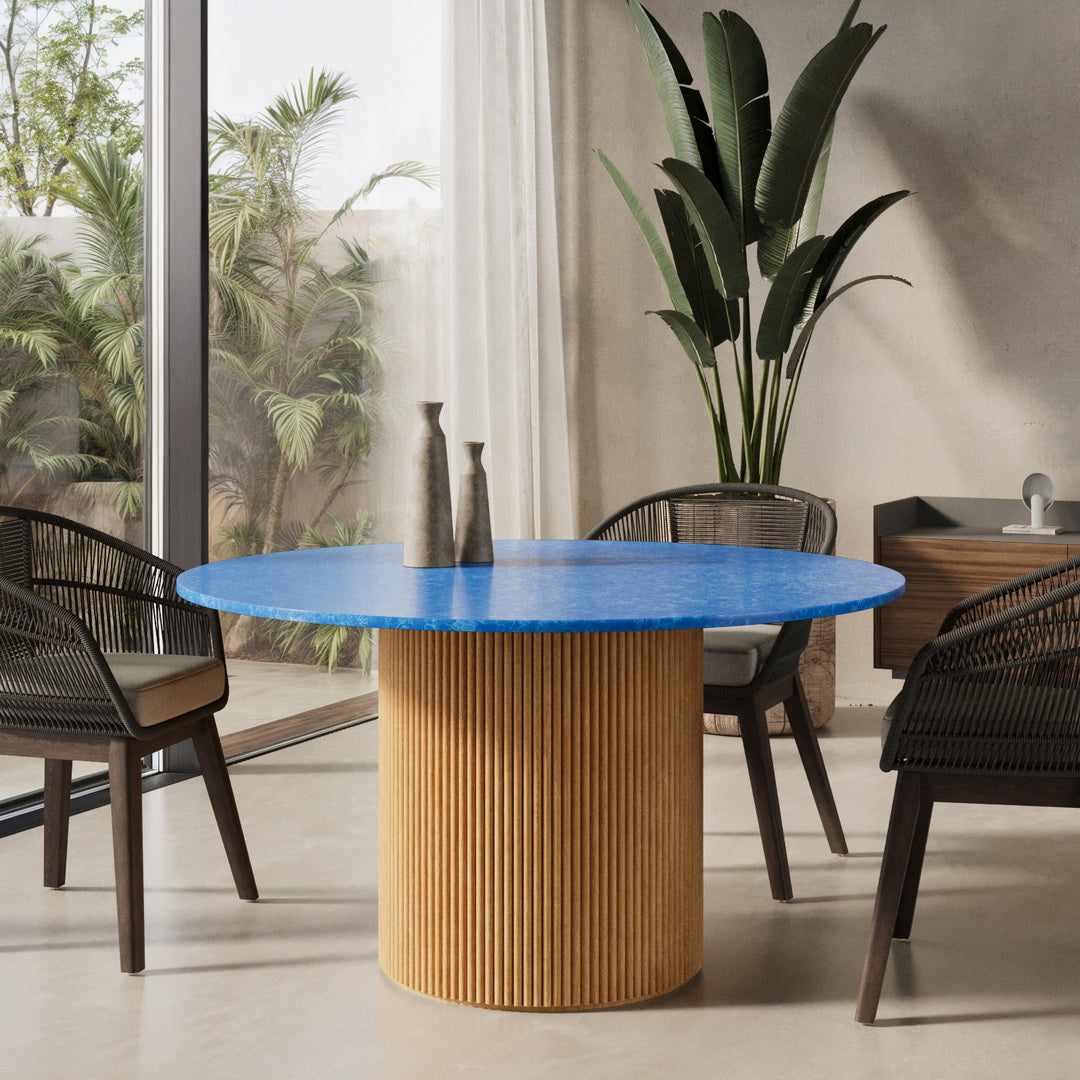 Victoria Glass Ceramic Dining Table