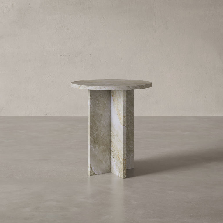 Lade das Bild in den Galerie-Viewer, Lugano Marmor Beistelltisch
