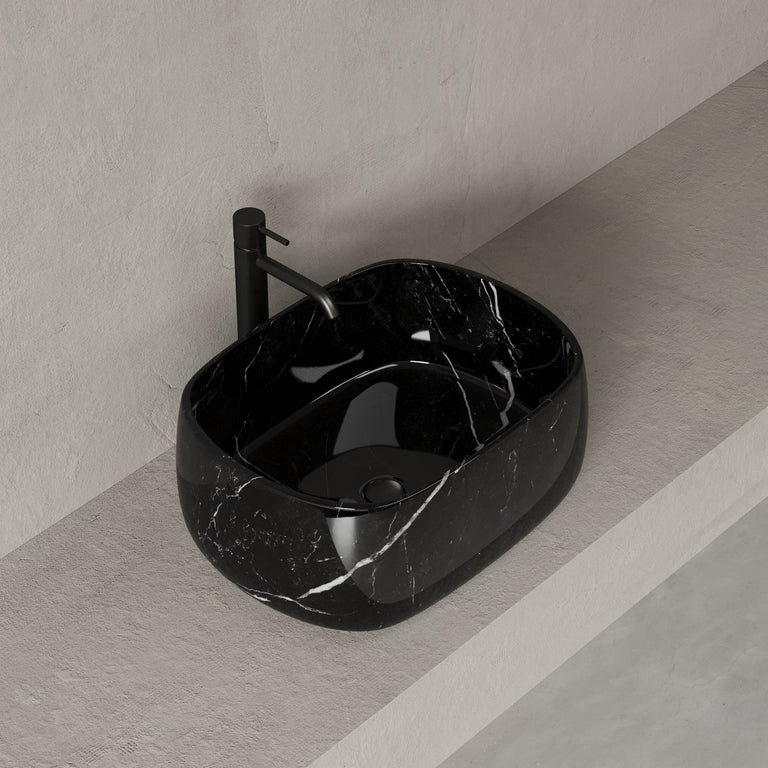 Lade das Bild in den Galerie-Viewer, Black Sea Marmor Waschbecken
