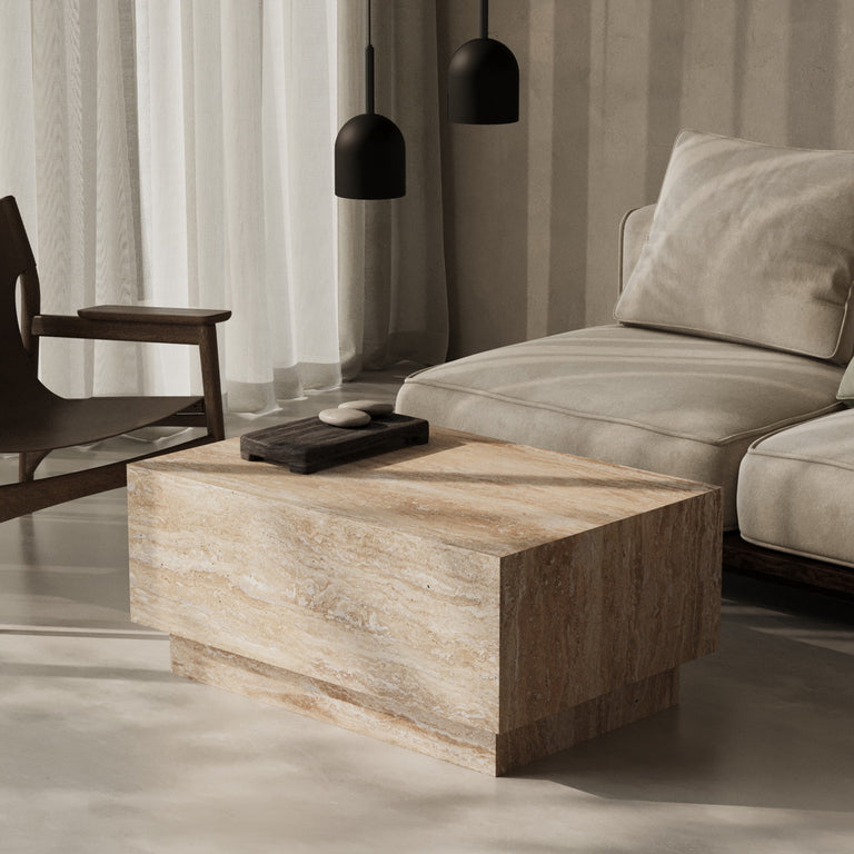 Lade das Bild in den Galerie-Viewer, Tivoli Travertin Couchtisch
