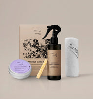 Marble cleaning set