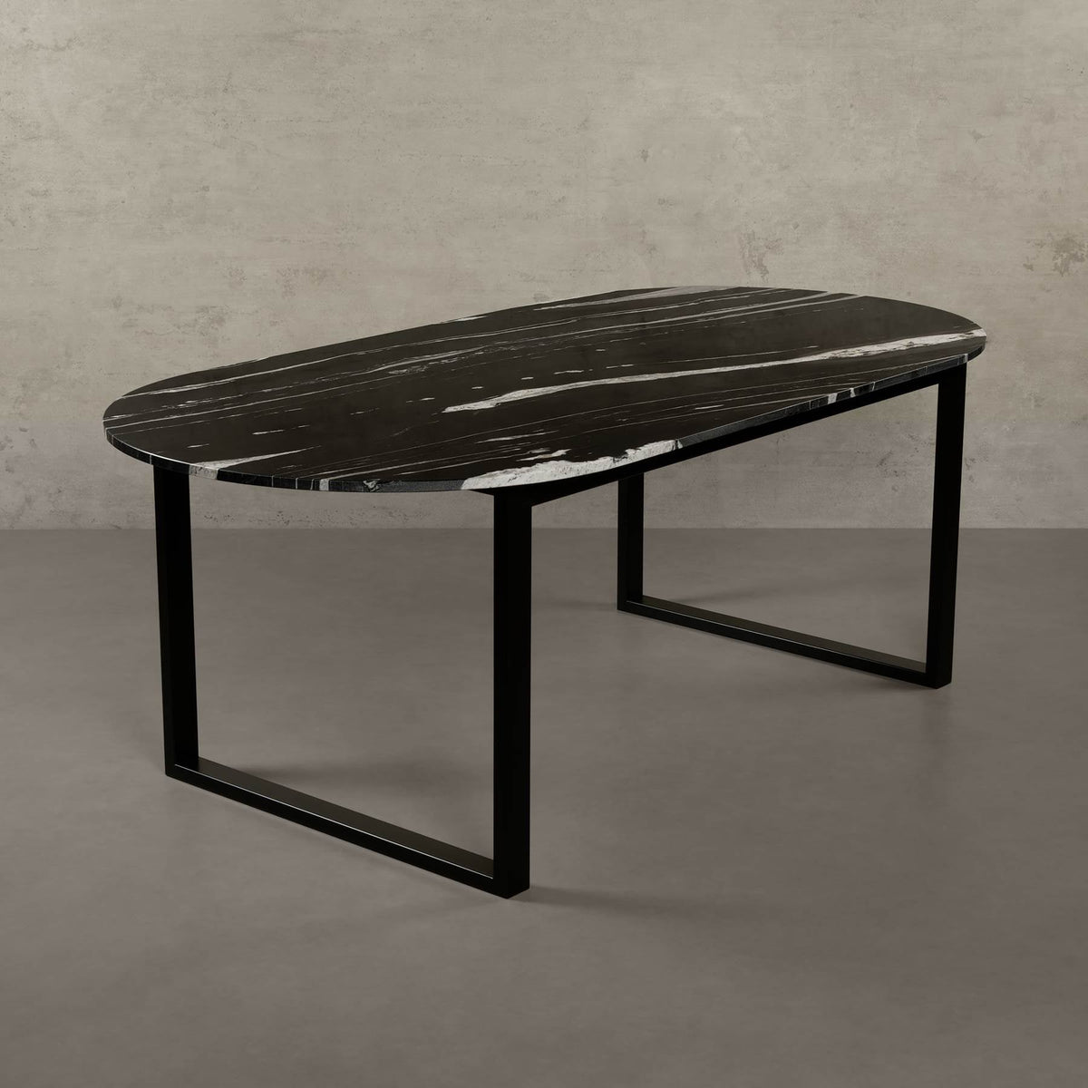Bergen oval outdoor dining table