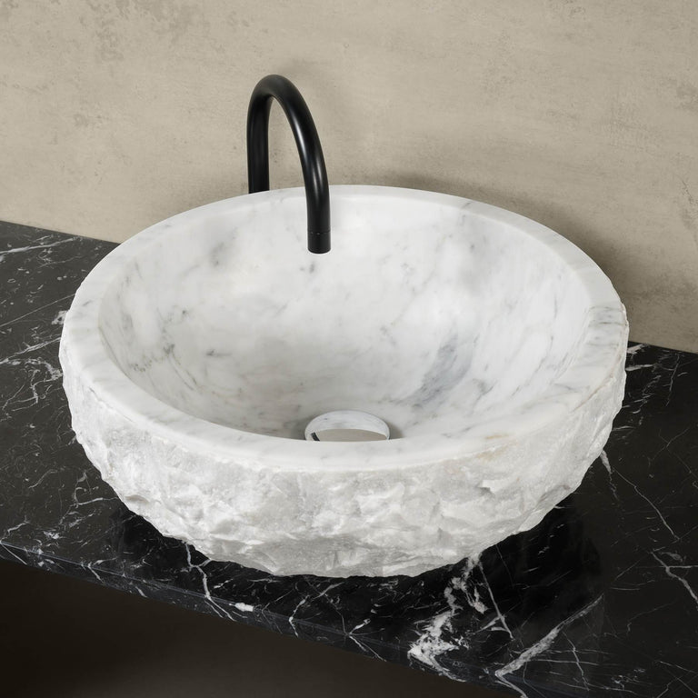 Lade das Bild in den Galerie-Viewer, Saturnia Marmor Waschbecken
