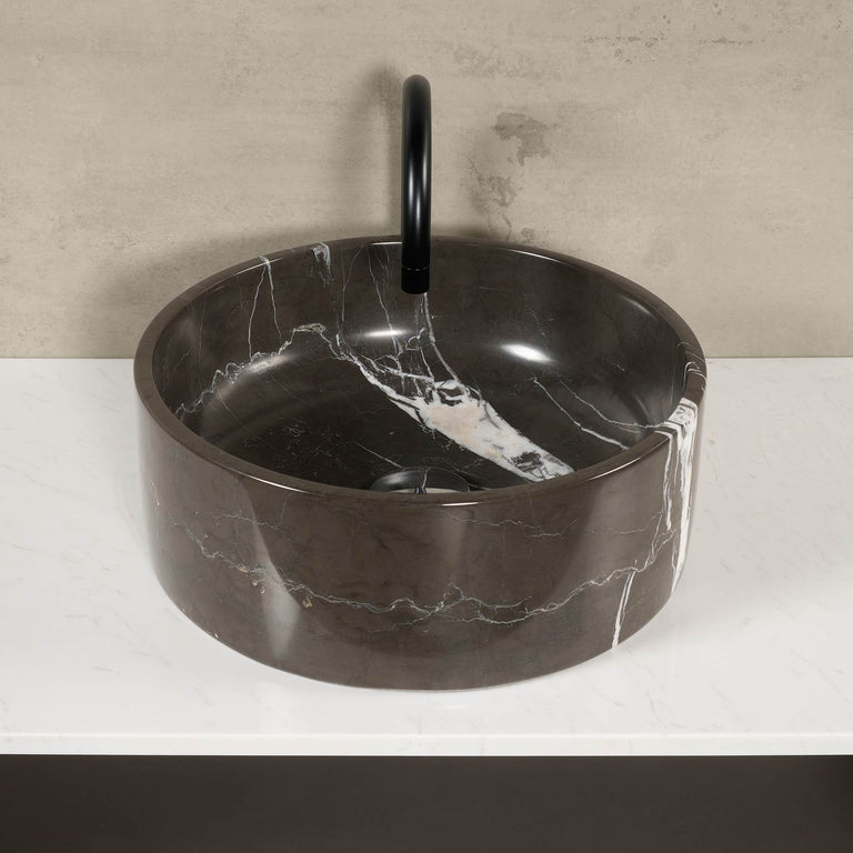 Lade das Bild in den Galerie-Viewer, Caspian Sea Marmor Waschbecken
