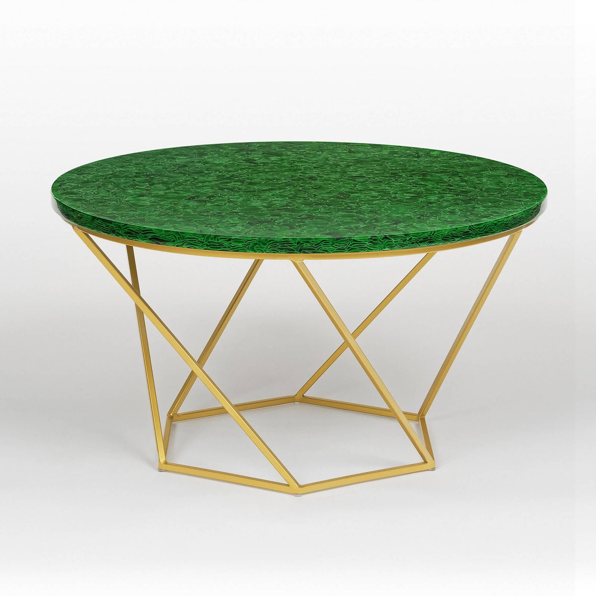 Venice glass ceramic coffee table