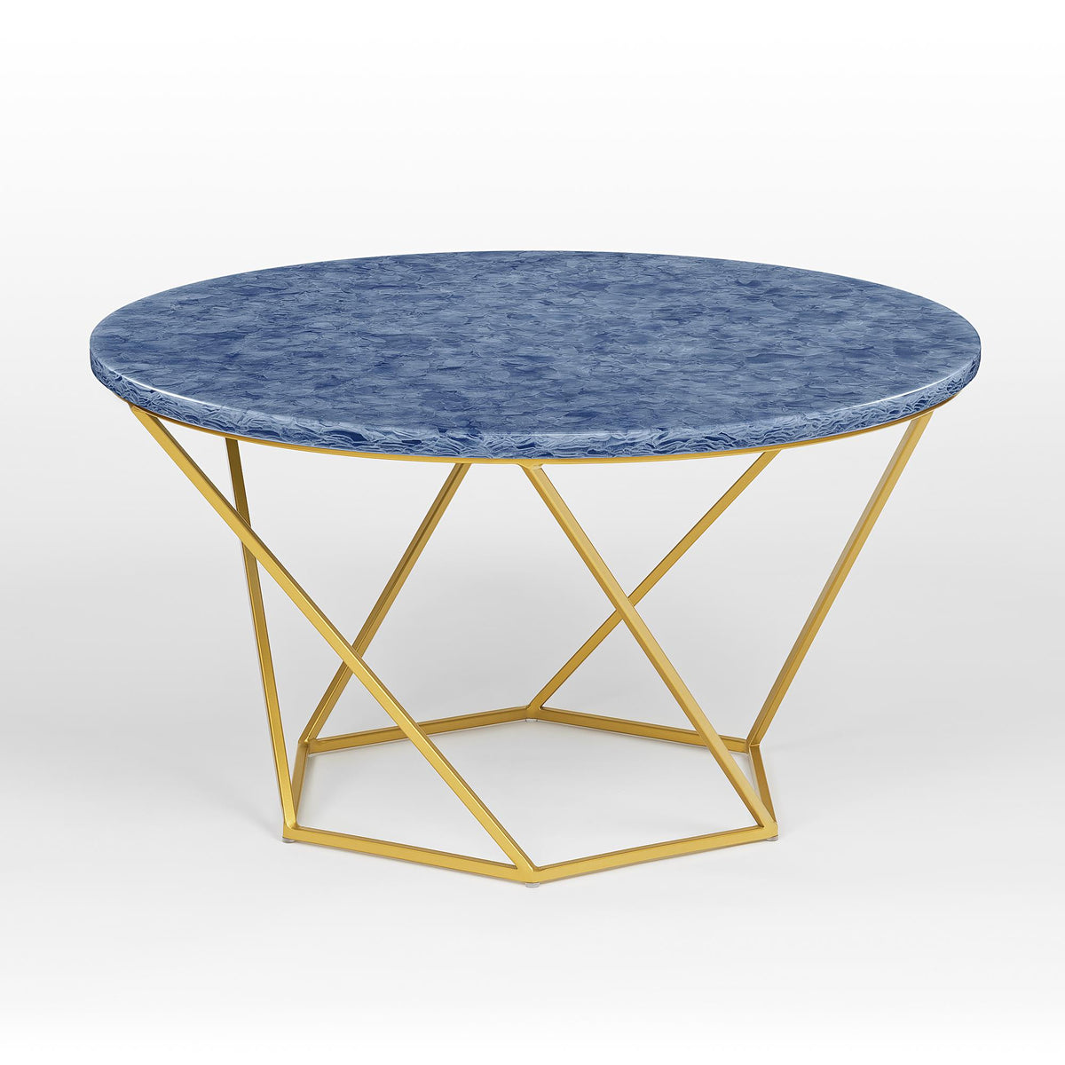 Venice glass ceramic coffee table