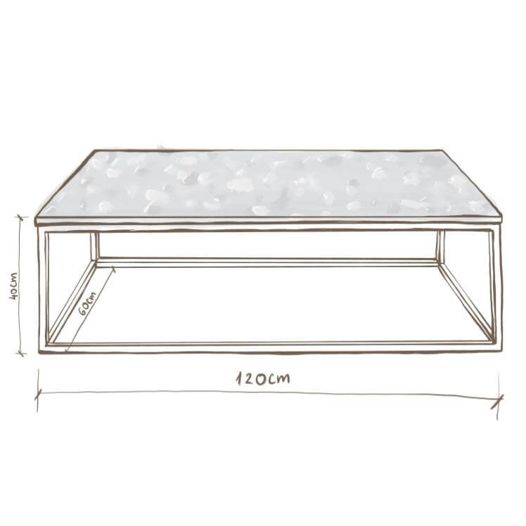 Lade das Bild in den Galerie-Viewer, Göteborg Glaskeramik Couchtisch
