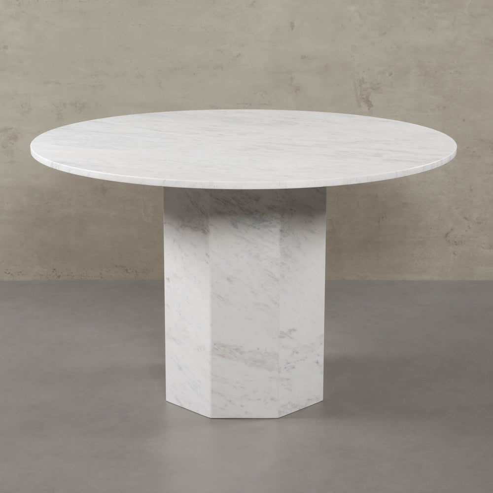 Octagon Marmor Esstisch
