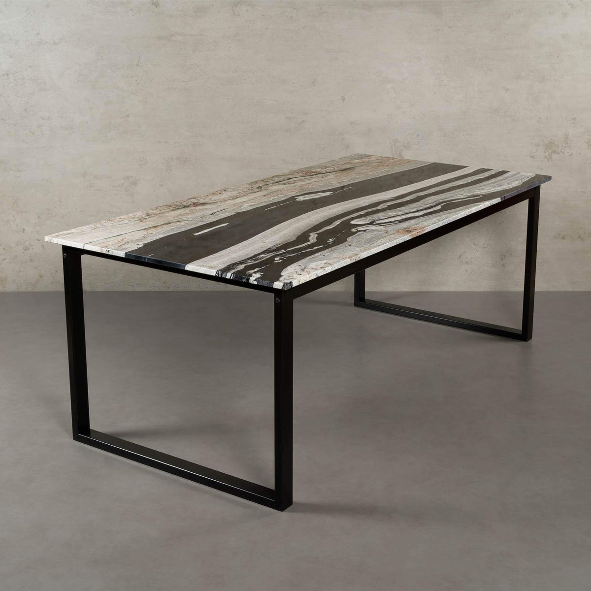Bergen marble dining table