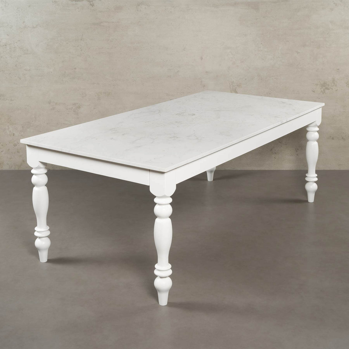 Louisiana marble dining table
