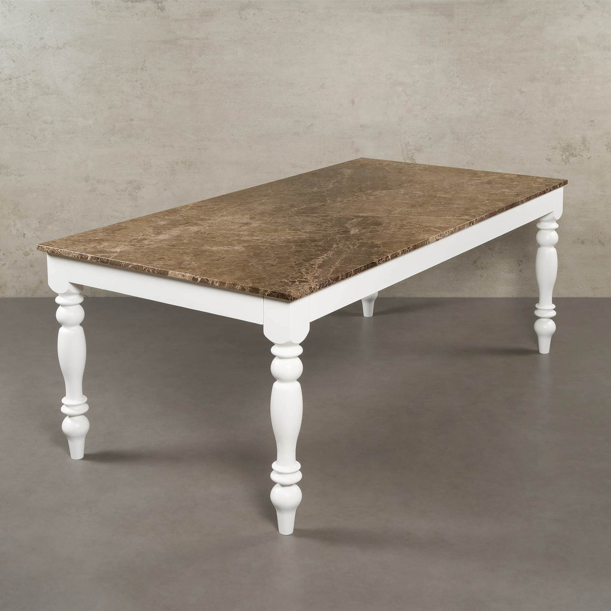 Louisiana marble dining table