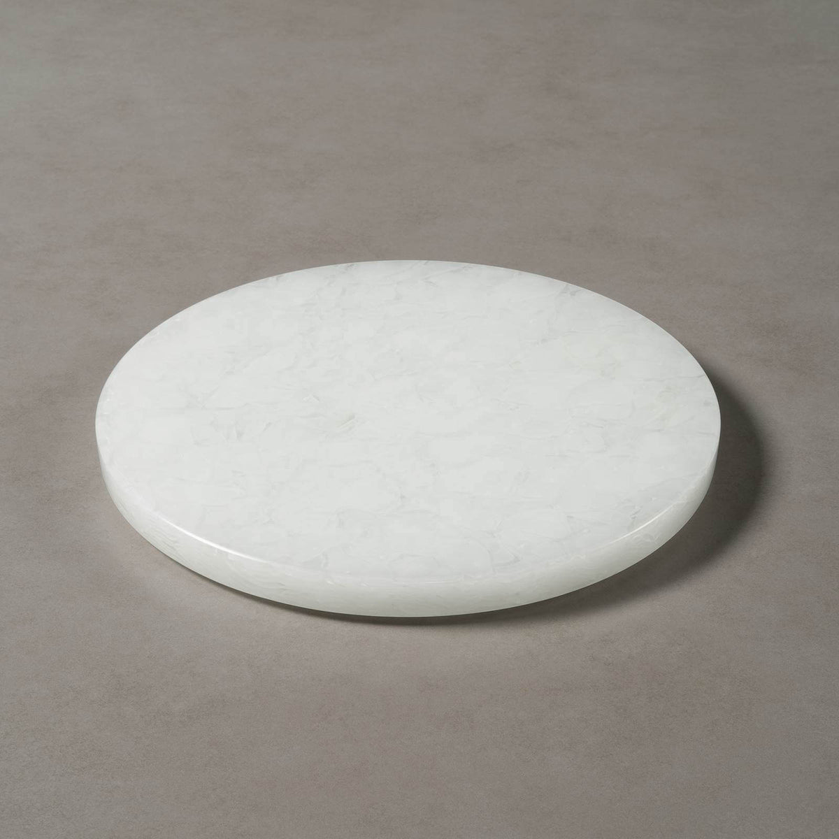 Chefchaouen glass ceramic cheese plate