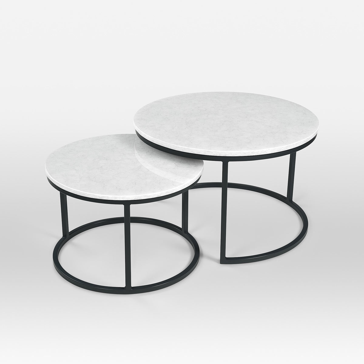 Oslo glass ceramic coffee tables